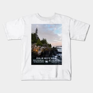 Isle Royale National Park Kids T-Shirt